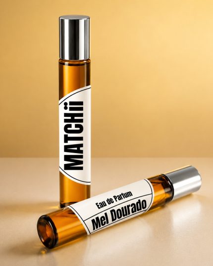 Mel dourado é o tipo de fragrância que chama atenção de forma sutil, deixando um rastro delicadamente doce e sereno por onde passa — uma sensação aconchegante e acolhedora do início ao fim.